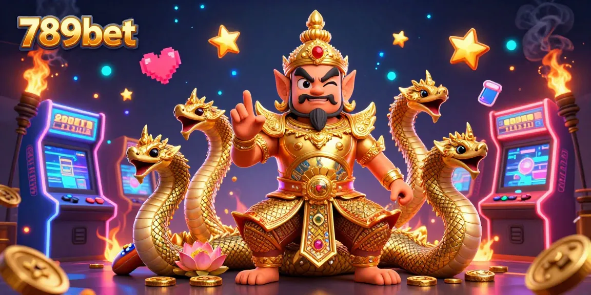 Experience thrilling gameplay with 789bet in a vibrant casino scene featuring dynamic characters and gaming elements.