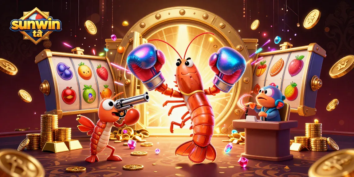 Spin surprises await with sunwin tải, featuring adventurous characters and exciting casino elements.