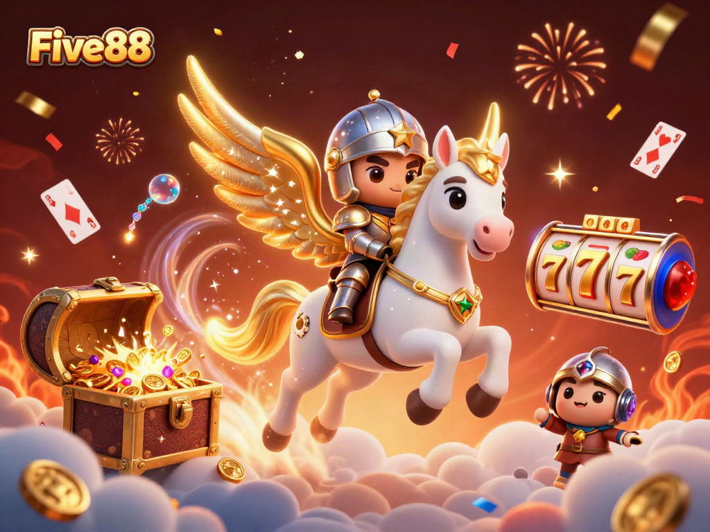 Experience thrilling adventures at Five88 with dazzling games and vibrant celebrations.