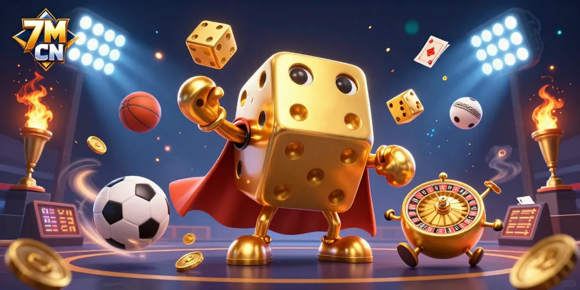 Experience thrilling sports betting action with 7M CN featuring dynamic characters and game elements.