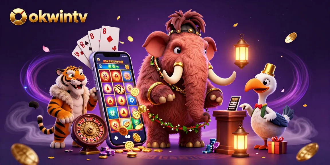 Bet on exciting tournaments with okwintv through an entertaining casino and poker experience.