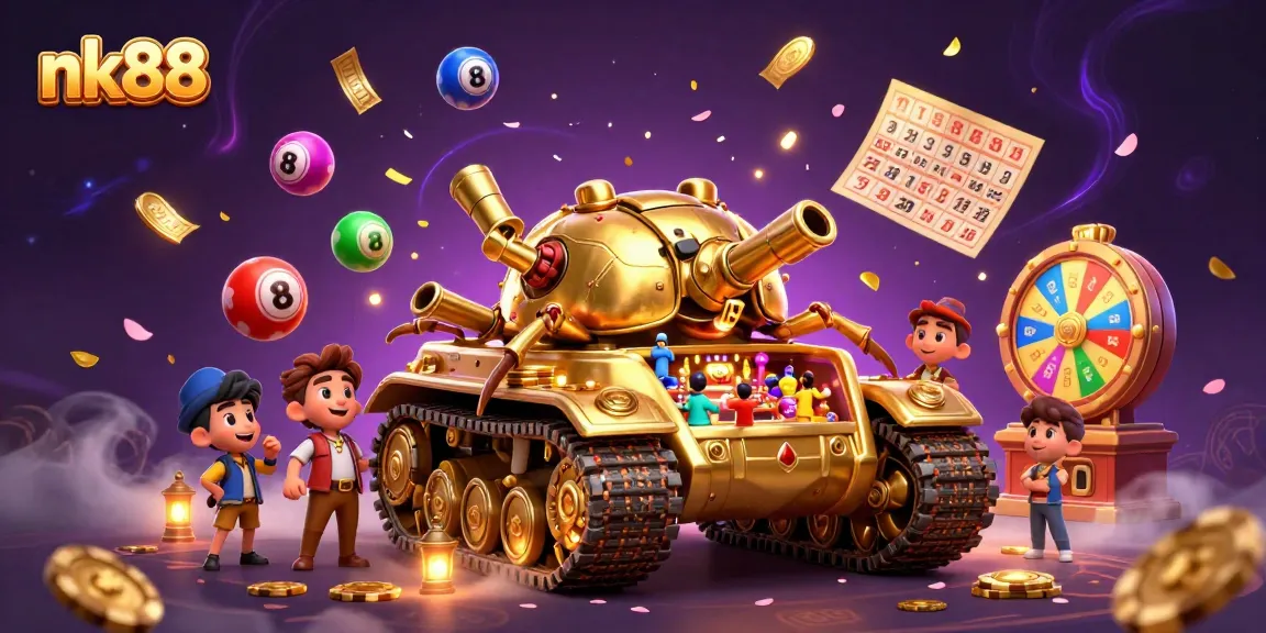 Engage in thrilling moments at nk88, where vibrant lottery balls and casino excitement unite.