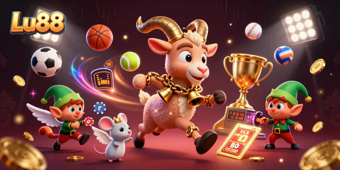 Engage with Lu88's casino action as Krampus and friends bring holiday cheer to the gaming scene!